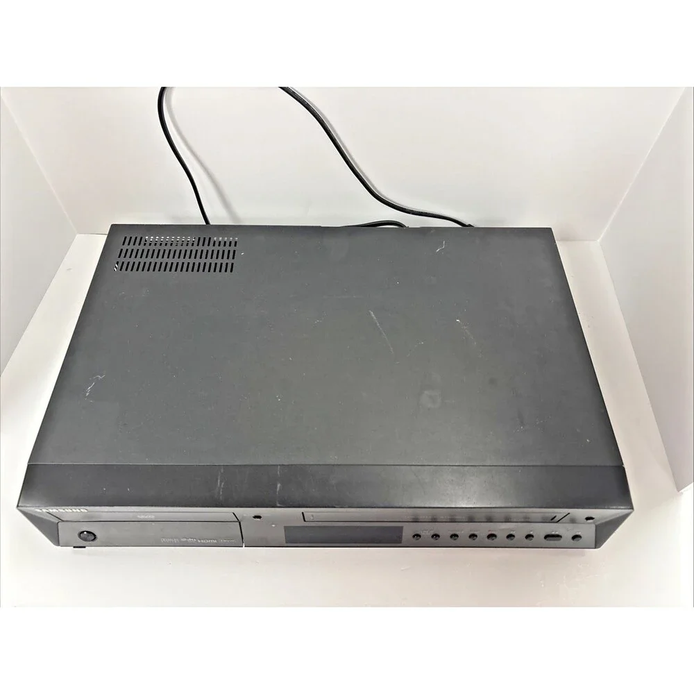 Samsung DVD-V9700 DVD VCR Combo Player HDMI/RCA - Tested Working No Remote